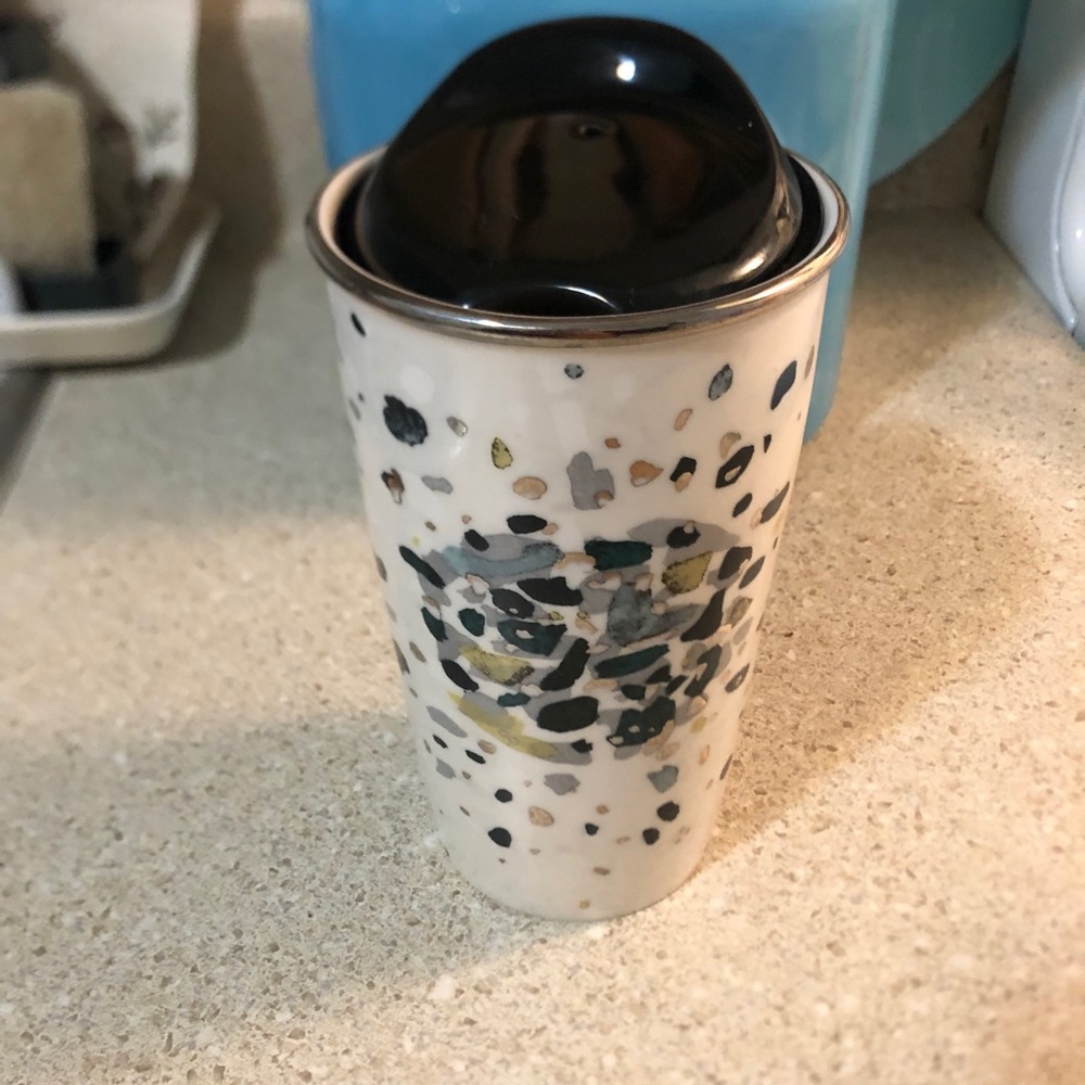 Ceramic 12 Ounce Starbucks Cup